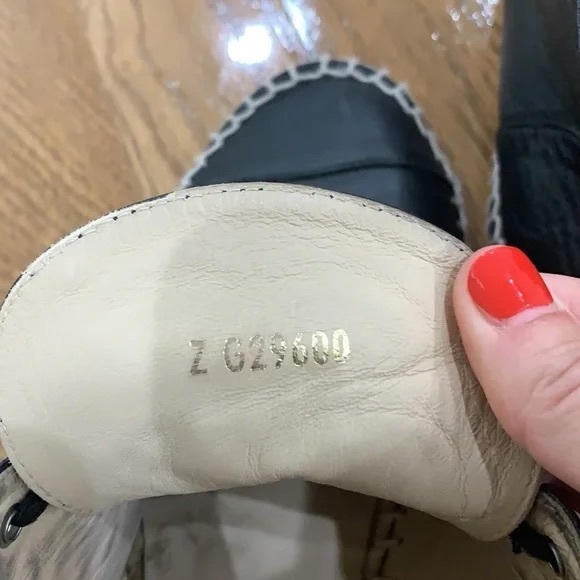 Chanel Leather Black Espadrille High Top 10 - Picture 5 of 9